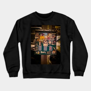 Sticker Tag Graffiti Street Pop Art NYC Crewneck Sweatshirt